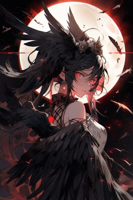 Красивая аниме девушка