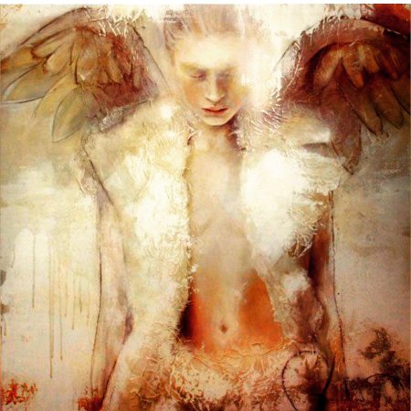 Ангел живопись эльвира амрхайн