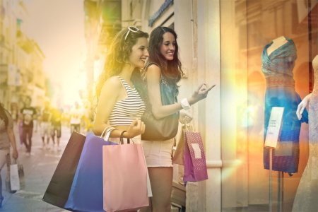 Шоппинг с подругой