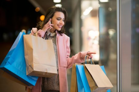 Модель и шоппинг