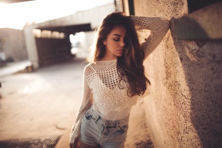 Красива девушка