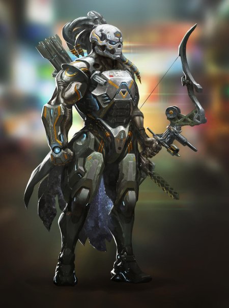 Экзоскелет фэнтези арт