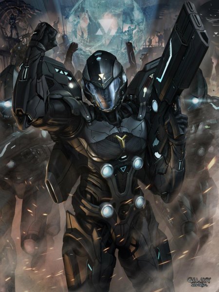 Galaxy saga киборг