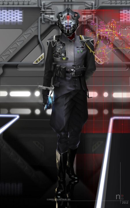 Арасака киберпанк солдаты