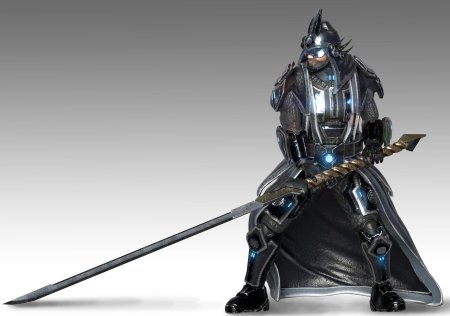 Sci fi меха броня самурай