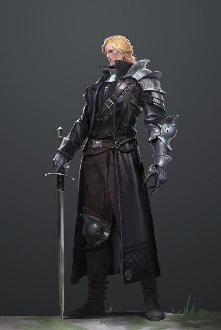 Рыцарь артстатион фэнтези