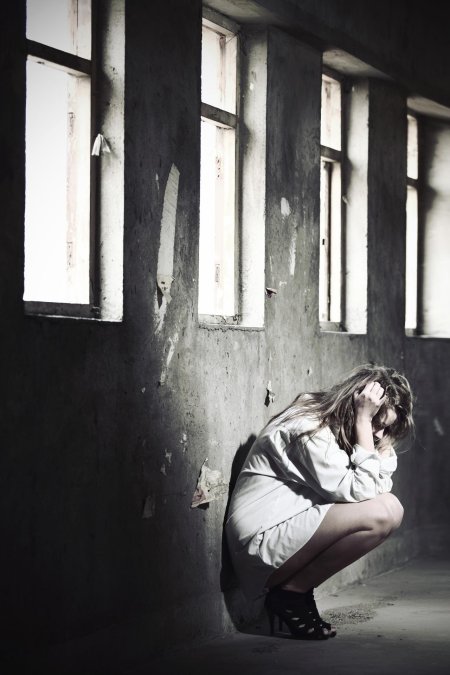 Девушка в депрессии