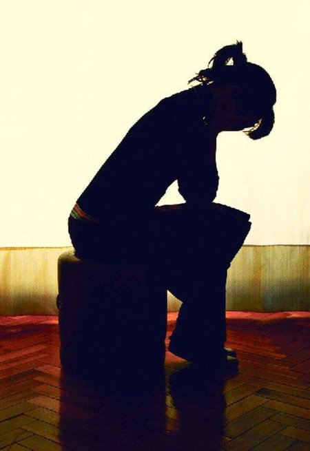 Девушка в депрессии