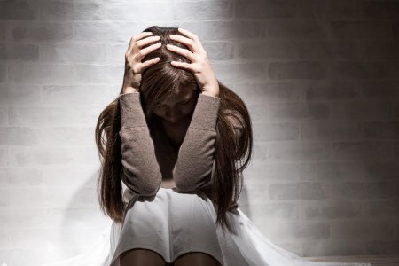 Девушка в отчаянии