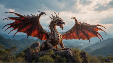 Красивые драконы