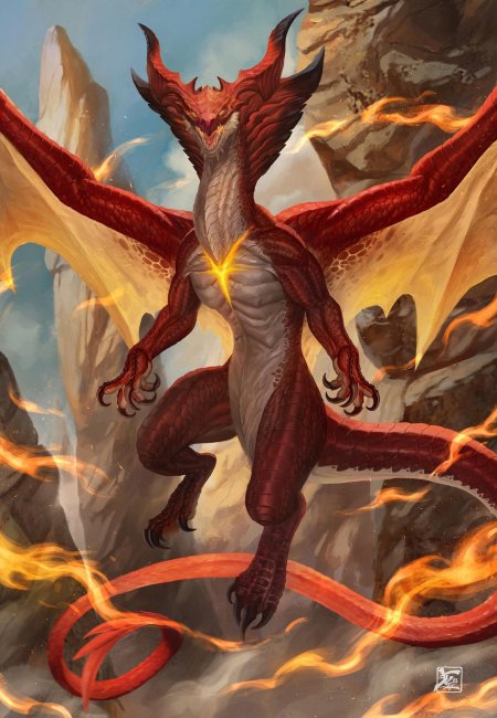 Красный дракон днд 5
