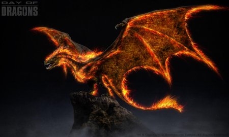 Огненная виверна day of dragons