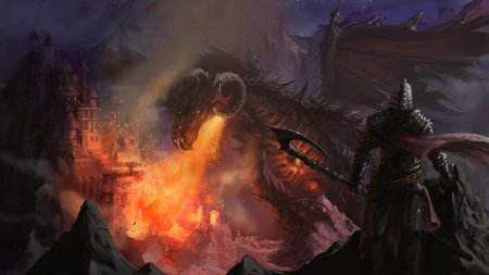 Рыцарь против дракона