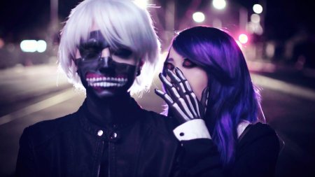 Канеки и ризе косплей