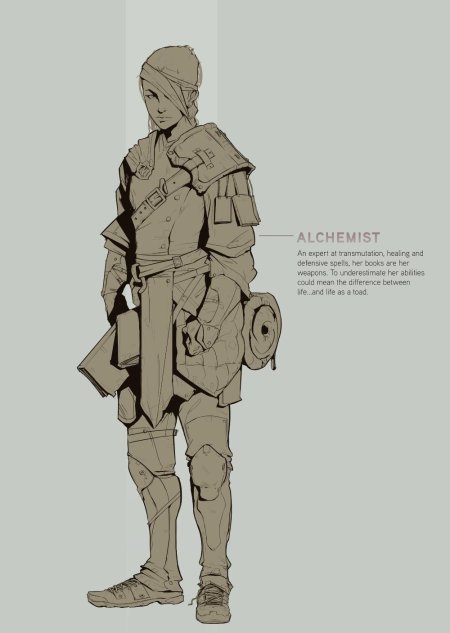 Референсы персонажей фэнтези