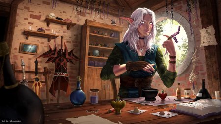 Алхимик фэнтези арт