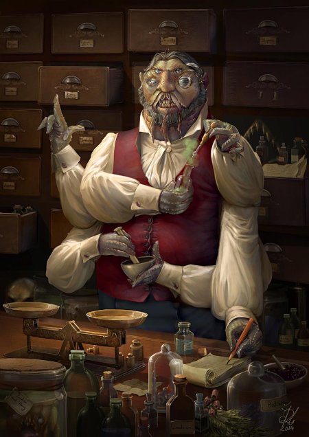 Ушлый торговец гвинт