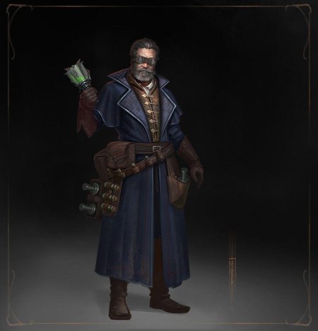 Стимпанк алхимик