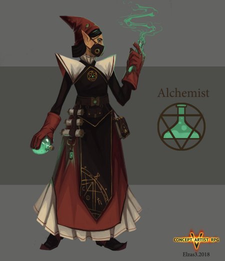 Алхимик концепт арт