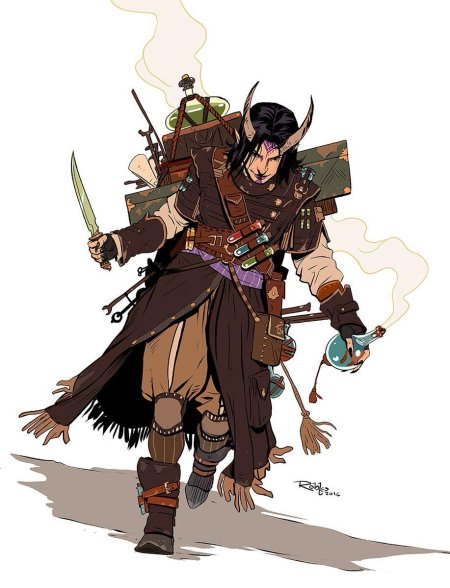 Тифлинг алхимик