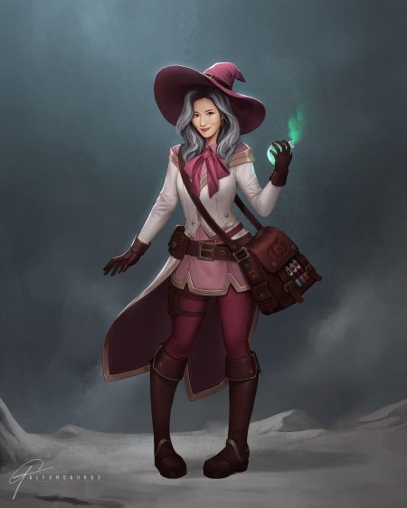 Девушка алхимик