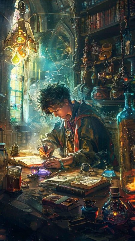 Иллюстрации гарри поттер