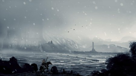 Морозная пустошь постапокалипси