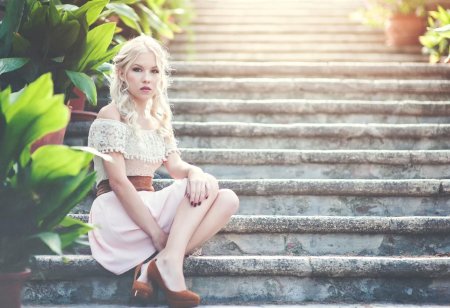 Фотосессия на лестнице