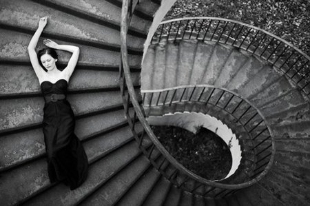 Фотосессия на лестнице