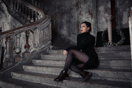 Фотосессия в заброшенном здании