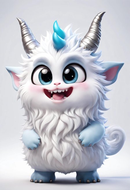 Пушистый монстрик