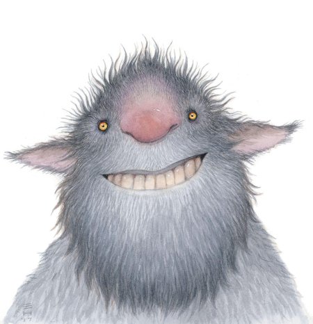 Мохнатый монстрик