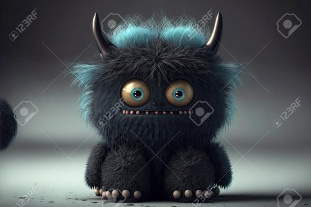 Пушистый монстр