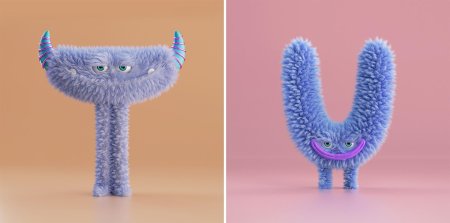 Пушистый монстрик