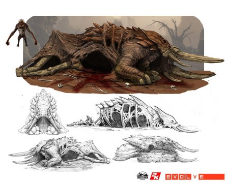 Fallout 4 болотник концепт