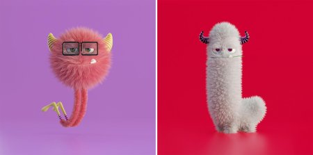 Пушистый монстр