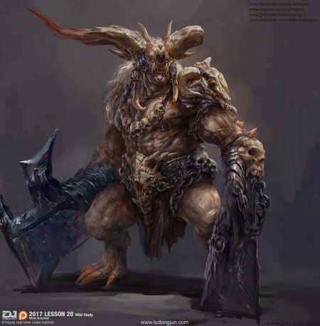 Минотавры вархаммер фэнтези