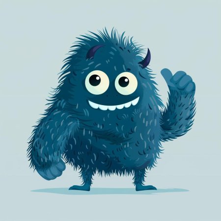 Пушистый монстр