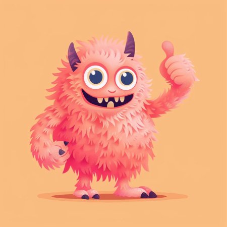 Пушистый монстр