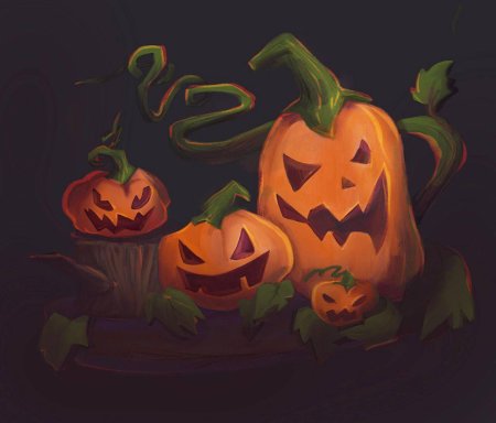 Тыква рисунки