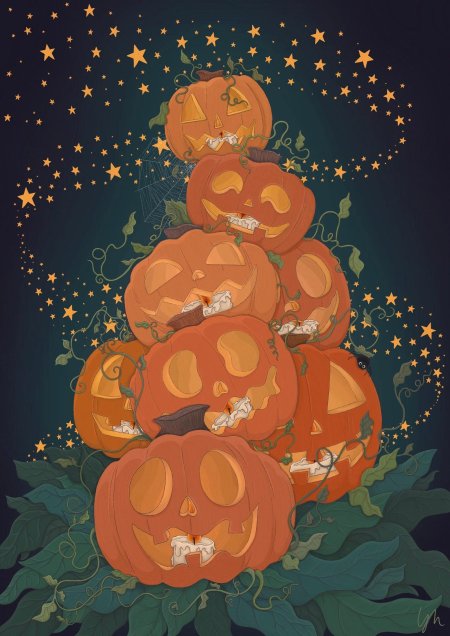 Тыква хэллоуин