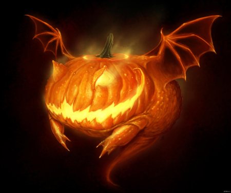 Джек о лантерн арт