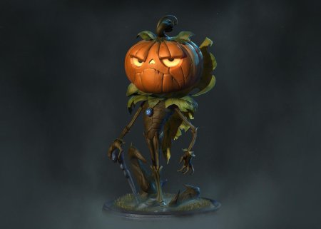 Тыквоголовый джек хэллоуин