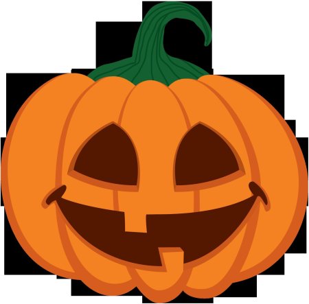Хэллоуинская тыква вектор