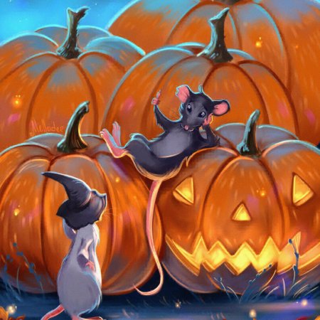 Helloween тыква art