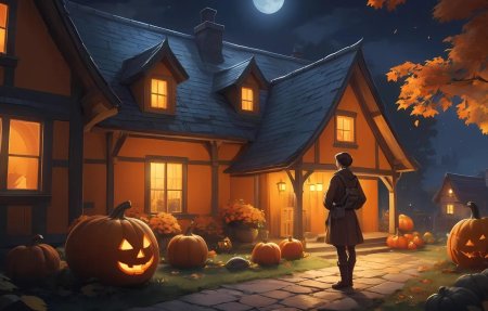 Фон хэллоуин