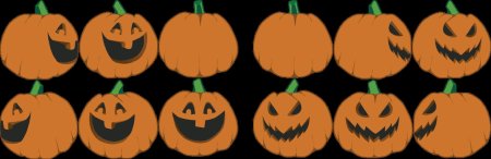 Тыква на хэллоуин