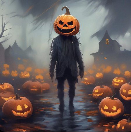 Человек тыква