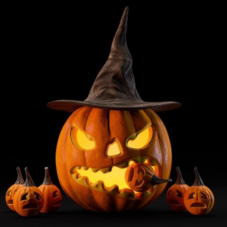 Тыква на хэллоуин