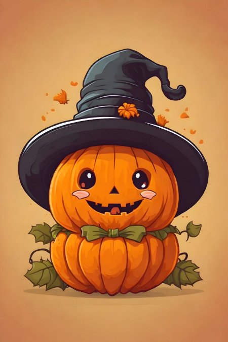 Тыква рисунок на хэллоуин